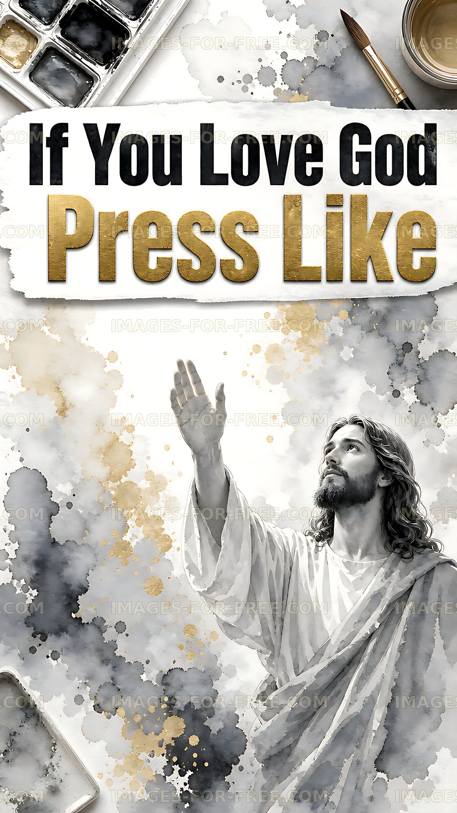 If you love God, show your support with a like