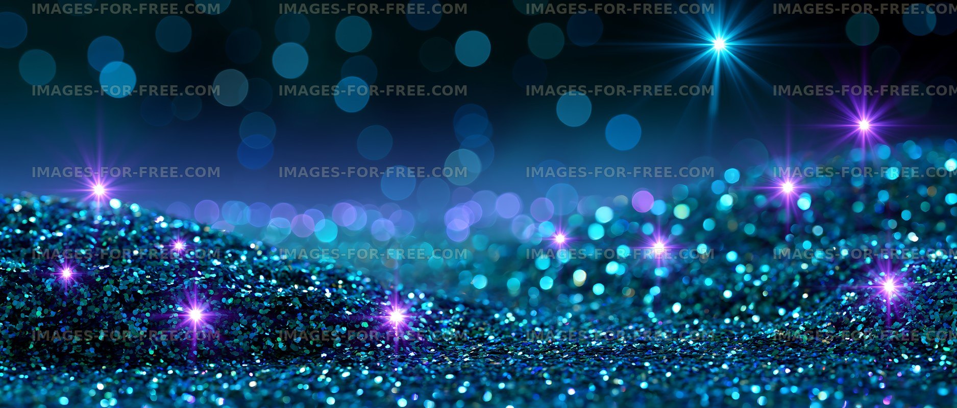 Colorful glitter background with shining lights and sparkling effects