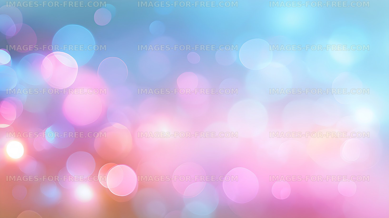 Colorful bokeh background with soft blur and light effects
