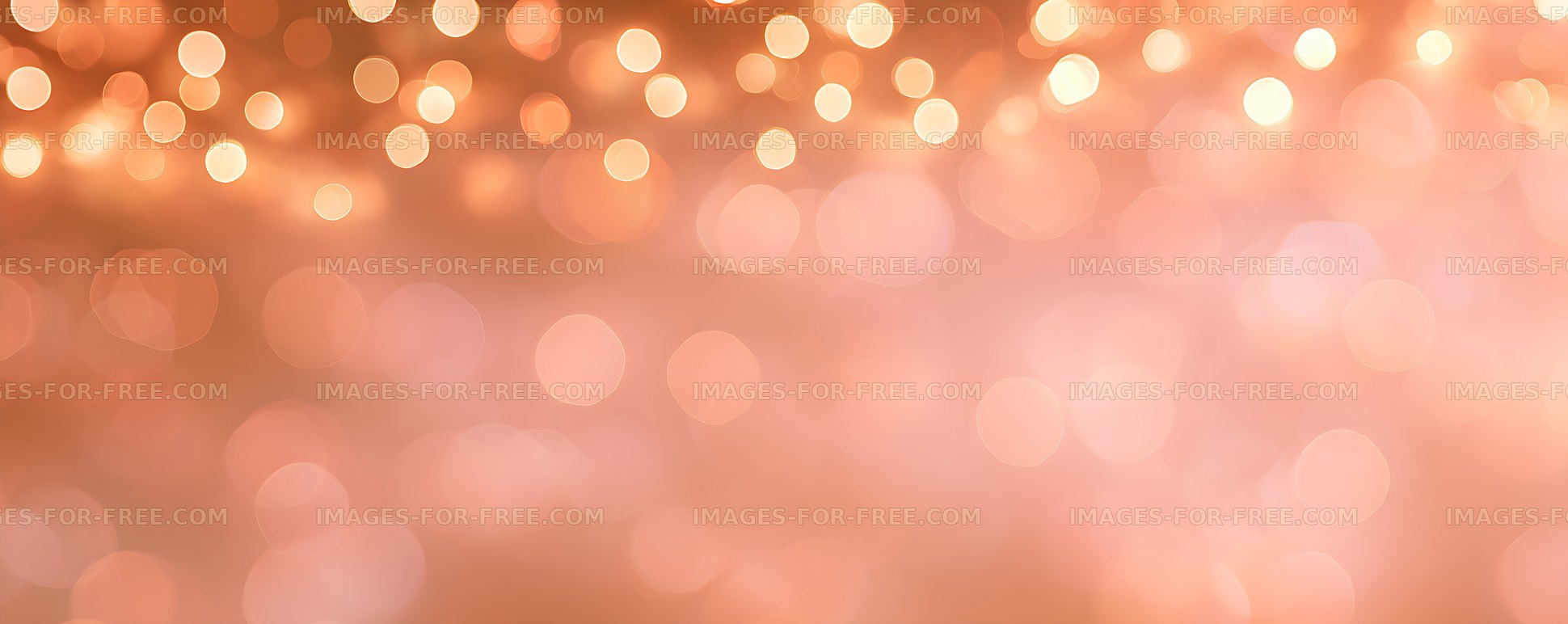 Soft bokeh lights create a warm background for various uses