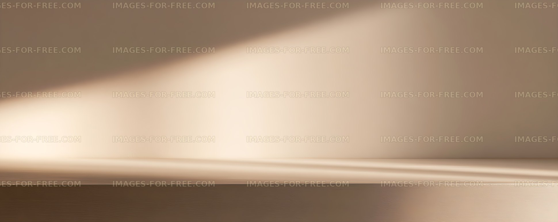 Soft warm light across a minimalist wall