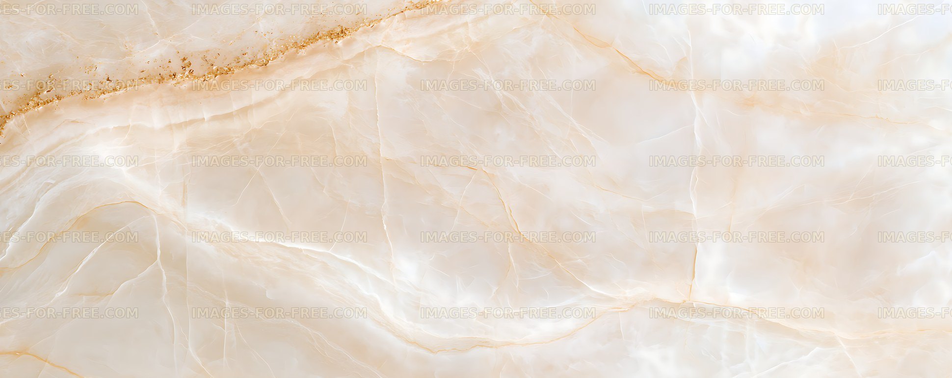Elegant pale marble background with subtle golden veining