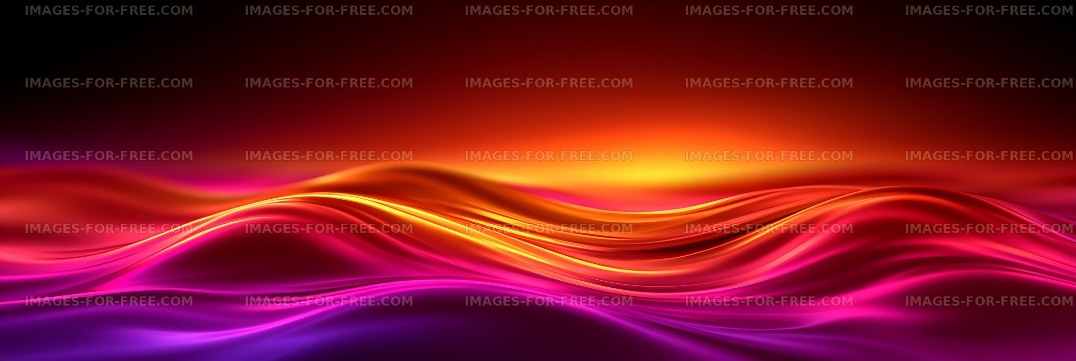 Vibrant abstract flowing wave background