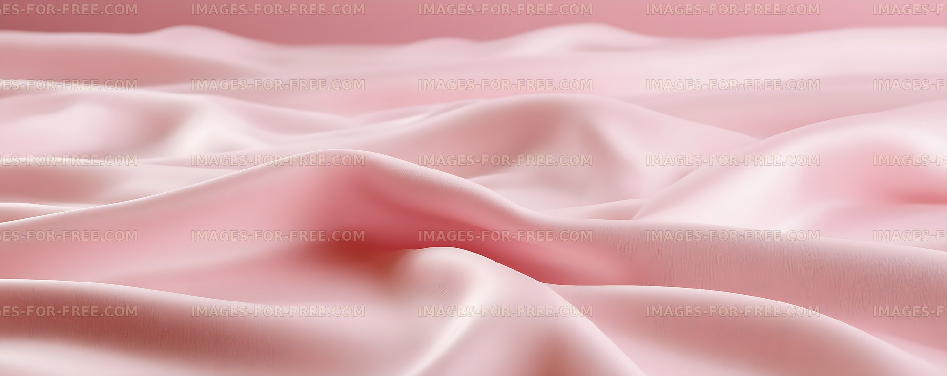 Soft pink fabric folds in an abstract composition