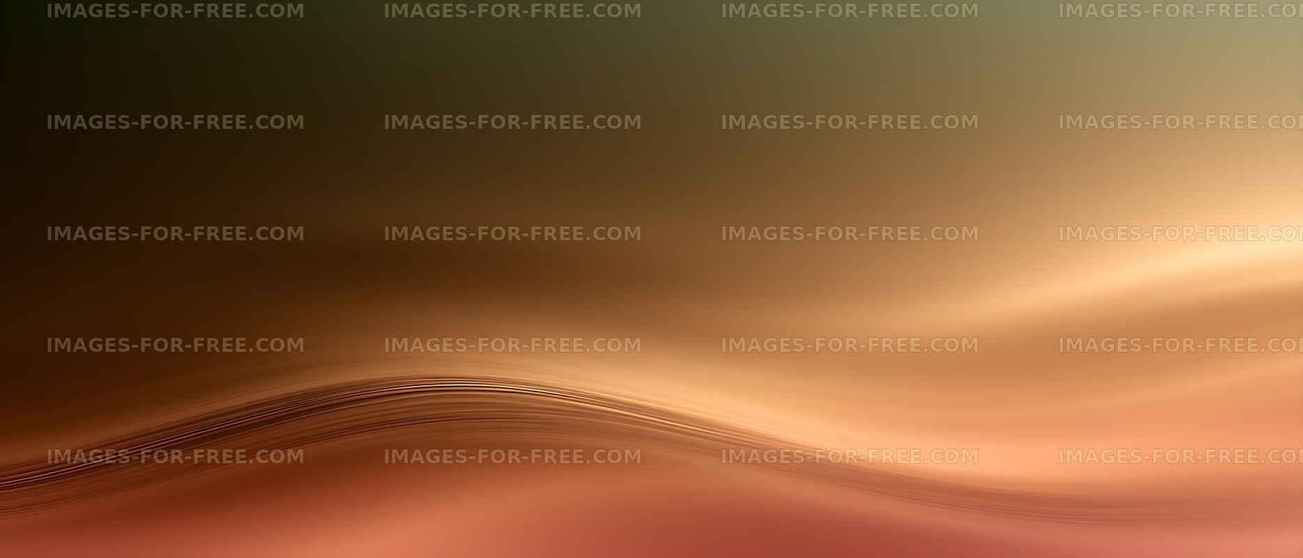Warm abstract wave texture in copper and orange tones