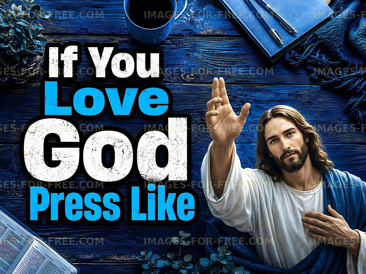 If you love God, press like