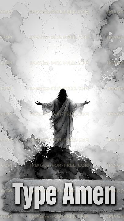 Silhouette of figure with arms raised against light backdrop