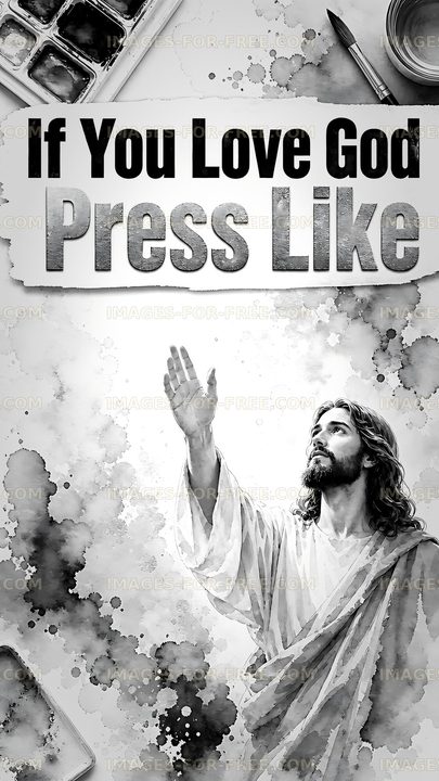 If you love God, press like