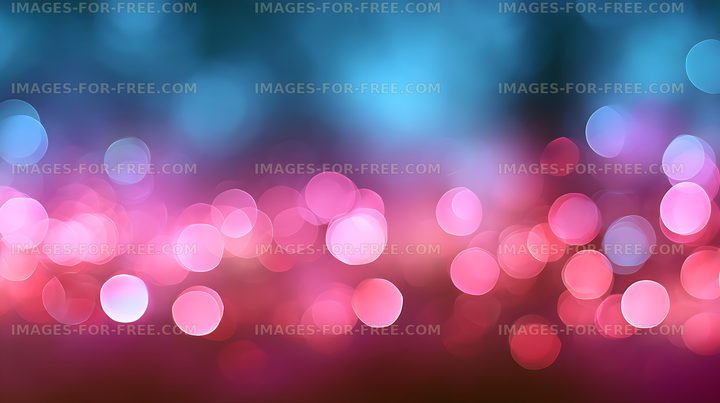 Colorful bokeh lights create a vibrant background for any design