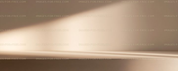 Soft warm light across a minimalist wall