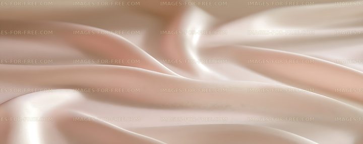 Abstract peach textile with flowing folds