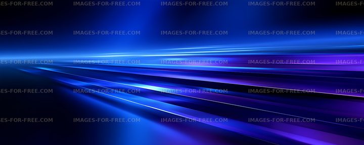 Dynamic blue and purple light streak background