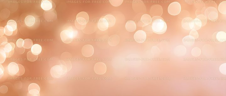 Warm peach abstract bokeh background