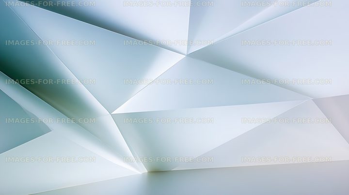 Soft blue abstract geometric background