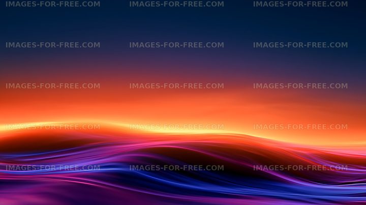 Vibrant abstract flowing wave background