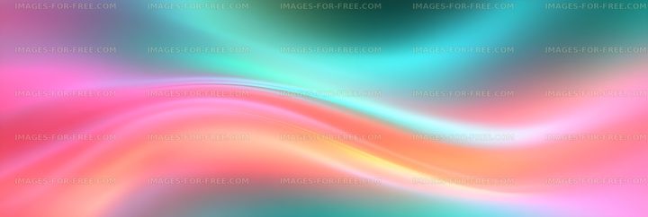 Vibrant abstract background with soft flowing color waves