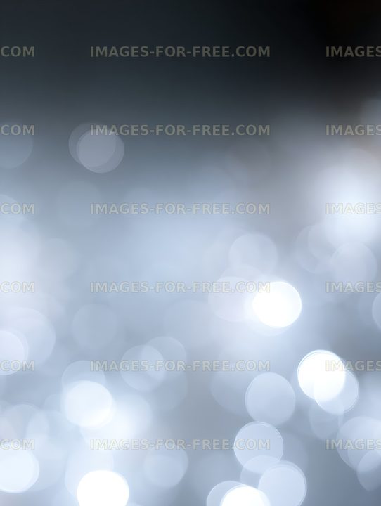 Soft blue bokeh lights abstract background